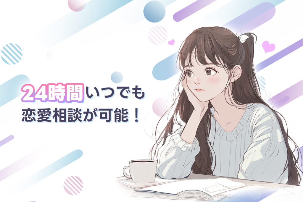 24時間いつでも恋愛相談が可能!復縁についてもすぐ相談できる
